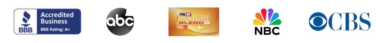 Featured on BBB, ABC, NBC, CBS